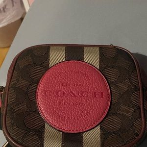 Coach mini purse used a couple times